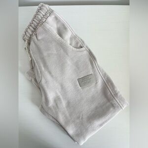 Kids Beige Jogger Pants